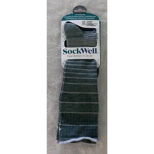 Sockwell Womens Moderate Graduated Compression Circulator Socks S-M 15-20mmHg
